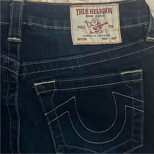 True Religion Women's Indigo Boot Cut Jeans